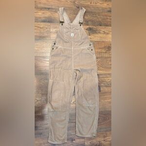 The Hey Gang Tan Corduroy Overalls size 3